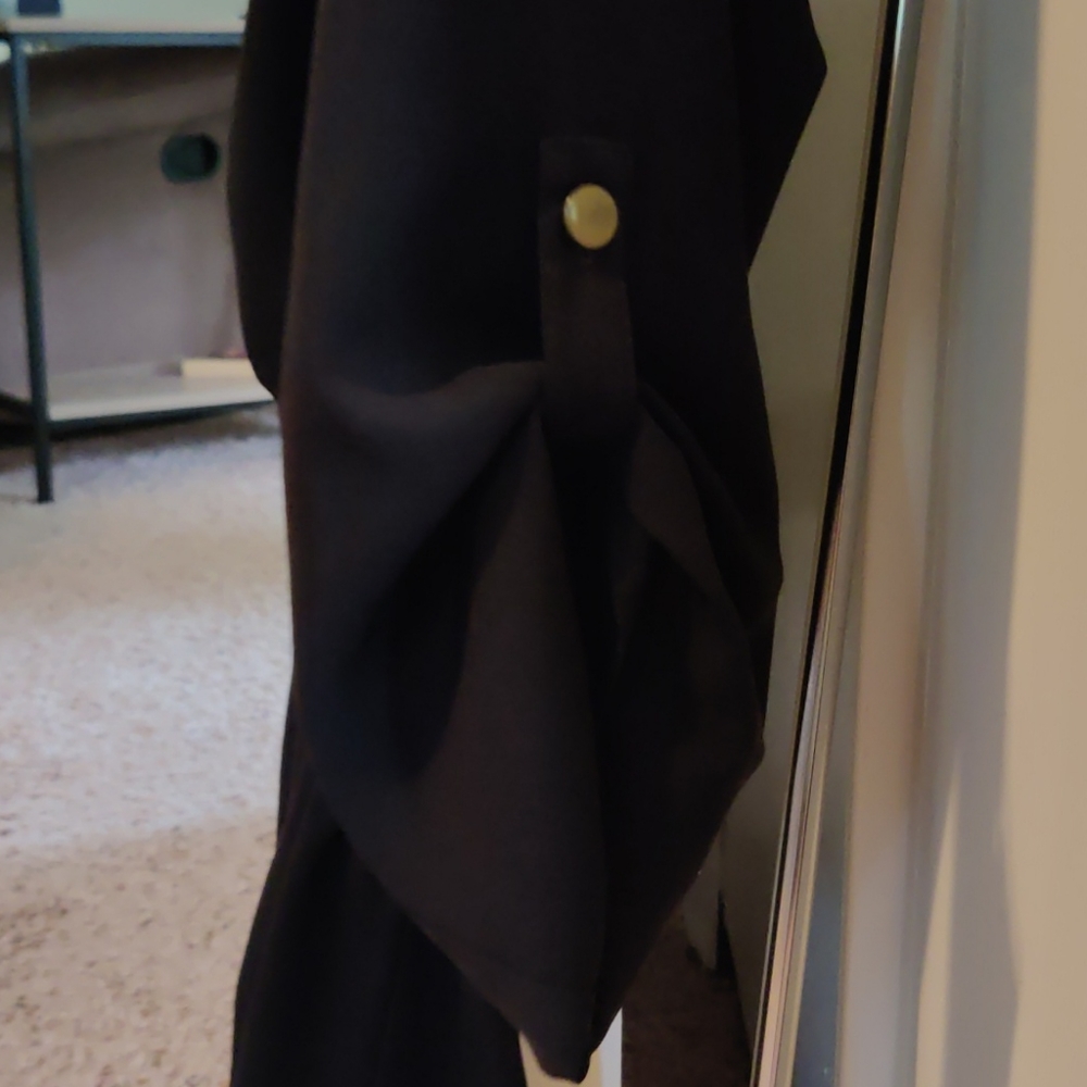 Black Combat Dress - Picture 3 of 4
